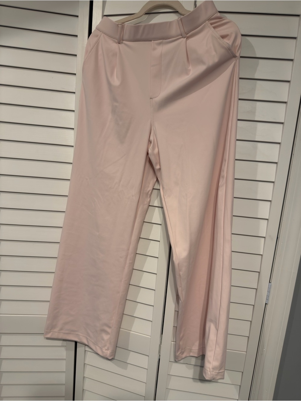 HALARA Soft Blush Wide-Leg Pants